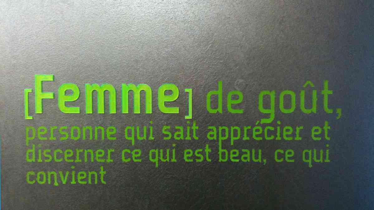 signalétique intérieure
