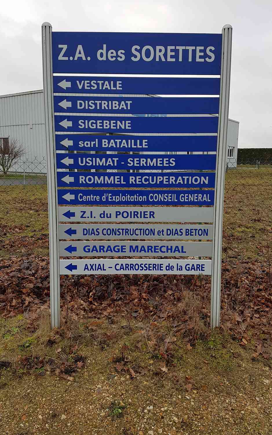 Zone industrielle du Poirier - Nogent-le-Roi (28)
